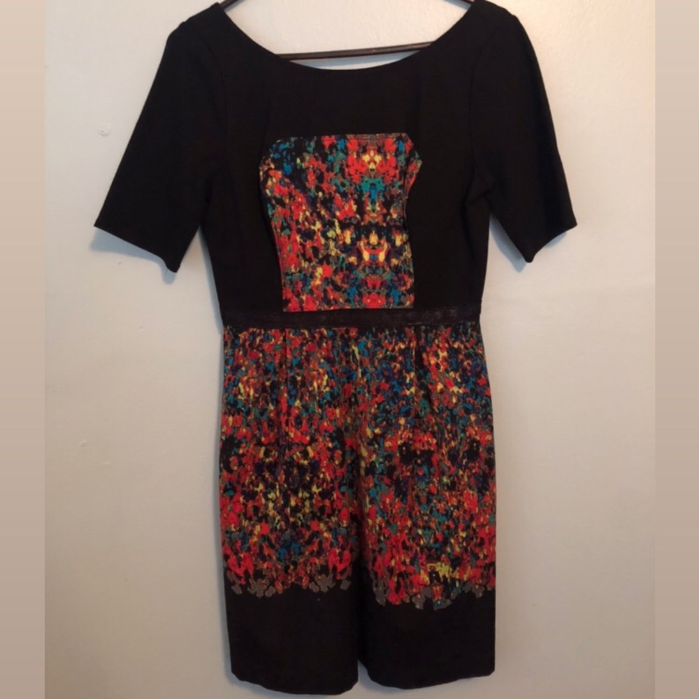 Fun Printed A-Line Dress